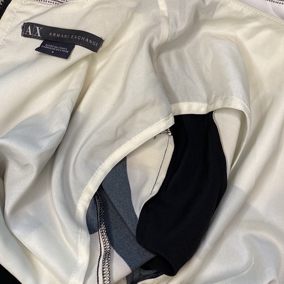 Armani Exchange 3/4 Sleeve Dress with Reversible Belt, 6 - Picture 12 of 14